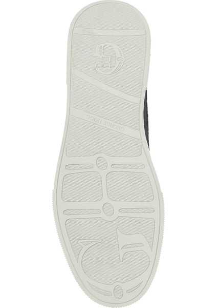 Lacivert Erkek Deri Sneaker