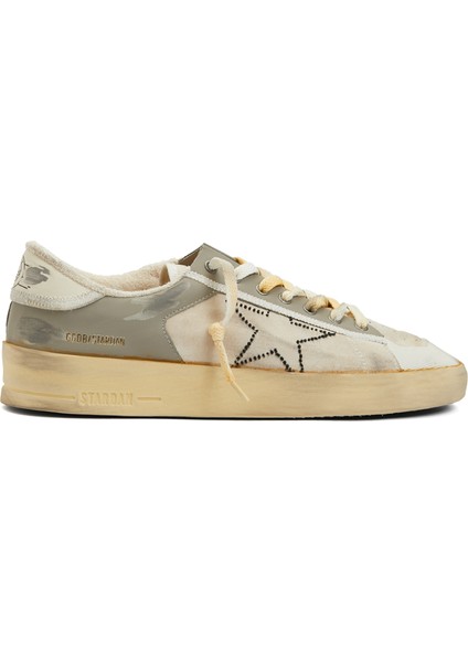 Stardan Haki Bej Erkek Deri Sneaker
