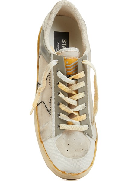 Stardan Haki Bej Erkek Deri Sneaker