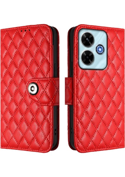 Xiaomi Poco M6 4g Cüzdan Kapak Için Kılıf Darbeye Dayanıklı Şık Koruyucu Kart (Yurt Dışından)