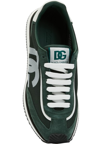 Haki Beyaz Erkek Sneaker