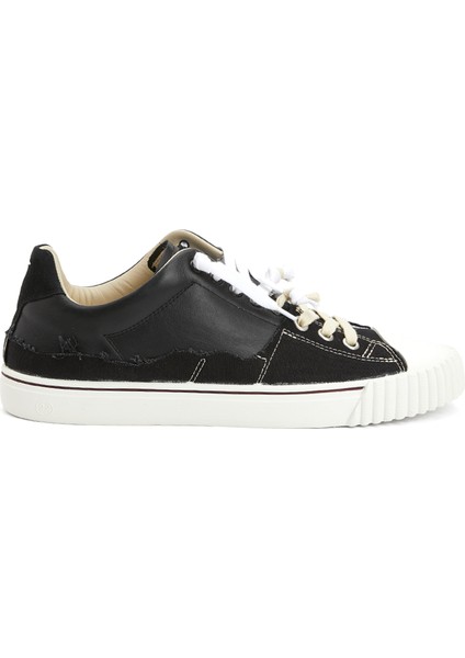 New Evolution Siyah Erkek Deri Sneaker