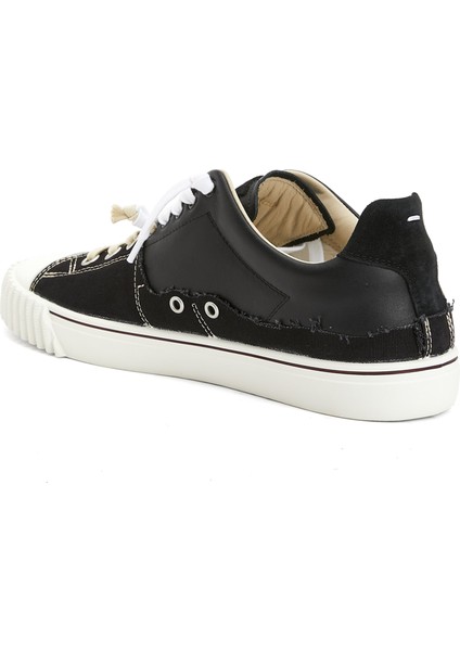 New Evolution Siyah Erkek Deri Sneaker modelleri