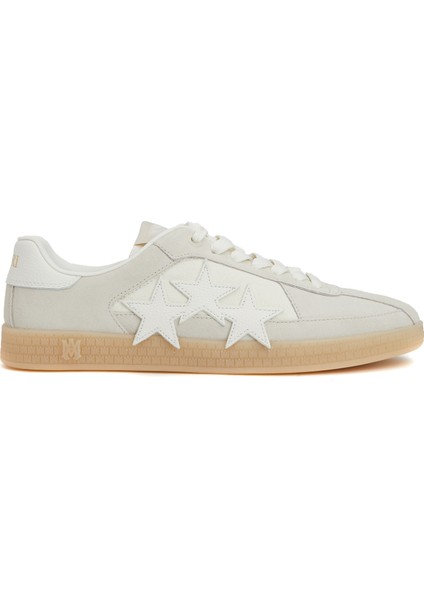 Bej Erkek Deri Sneaker