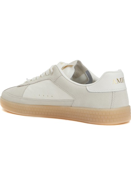 Bej Erkek Deri Sneaker