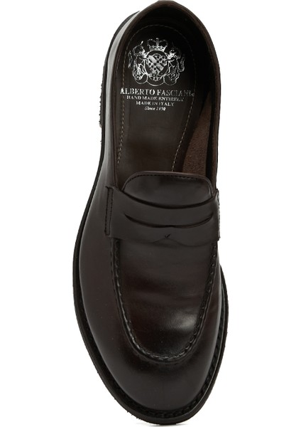 Bordo Erkek Deri Loafer