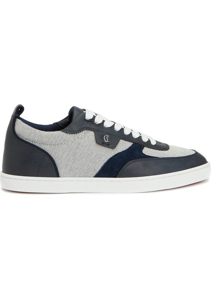 Tutti Rui Lacivert Erkek Deri Garnili Sneaker