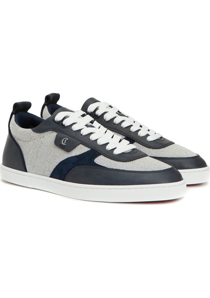 Tutti Rui Lacivert Erkek Deri Garnili Sneaker