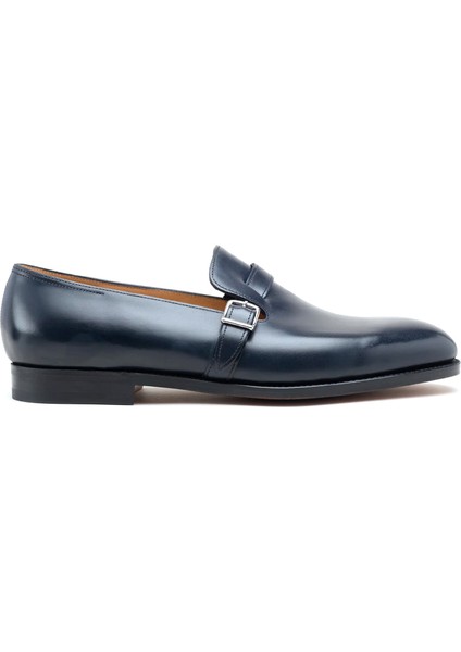 Lacivert Erkek Deri Loafer