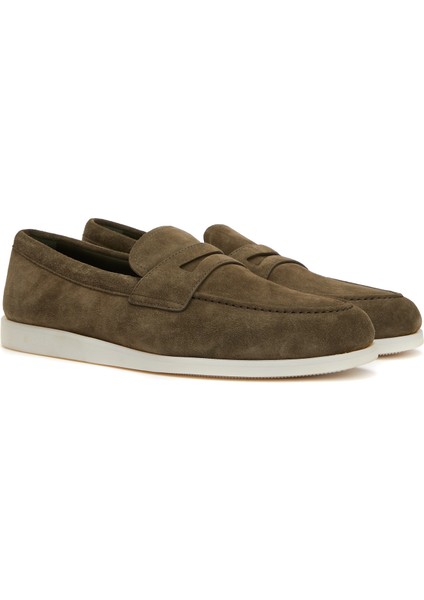 Haki Erkek Süet Loafer fiyatları