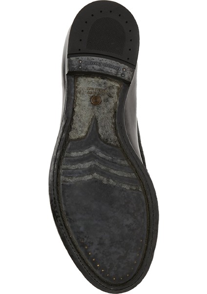 Anatomia Siyah Erkek Deri Loafer