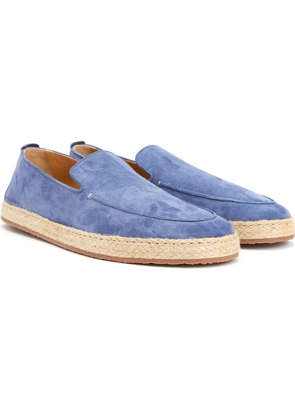 Palau Mavi Erkek Süet Loafer