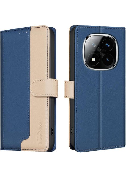 Xiaomi Poco X7 5g Darbeye Tpu Iç Kabuk Kart Yuvaları Rfıd Için Flip Case (Yurt Dışından)