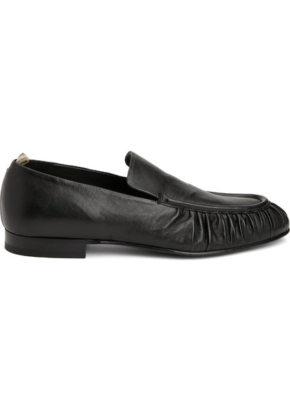 Siyah Erkek Deri Loafer