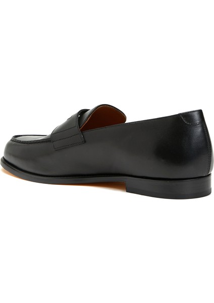Siyah Erkek Deri Loafer modelleri