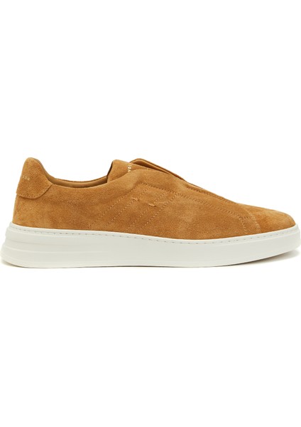 Sarı Erkek Deri Sneaker