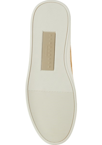 Sarı Erkek Deri Sneaker