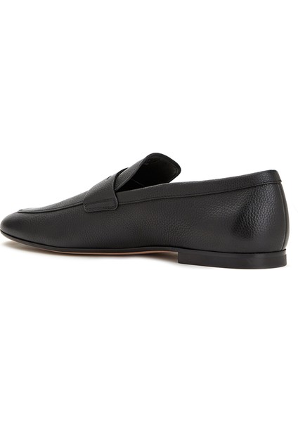 Siyah Erkek Deri Loafer modelleri
