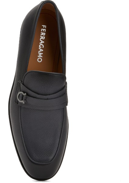 Lacivert Erkek Deri Loafer
