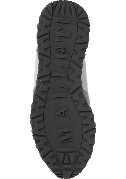 Gri Erkek Deri Sneaker
