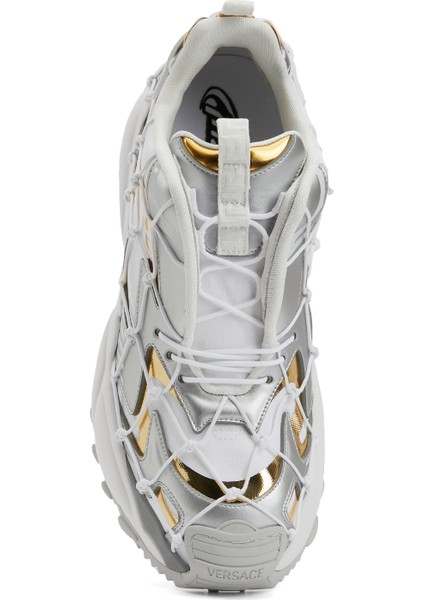 Beyaz Silver Garnili Erkek Sneaker fırsatları