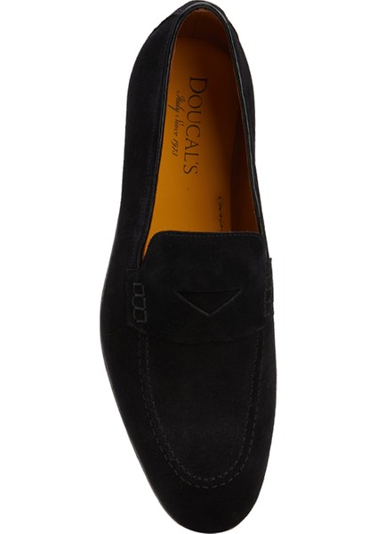 Lacivert Erkek Deri Loafer
