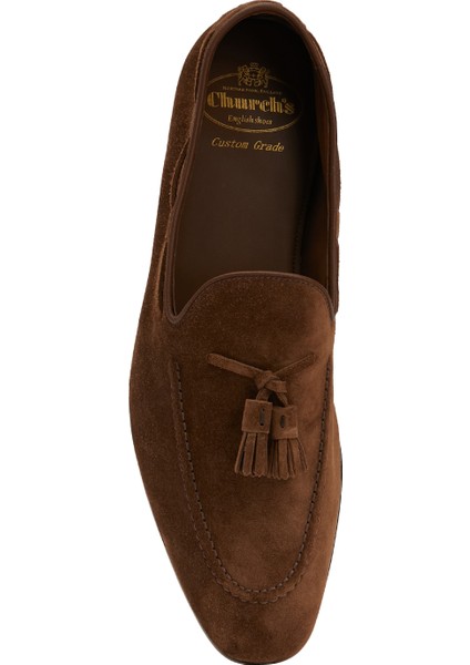 Maidstone Koyu Kahverengi Erkek Süet Loafer fırsatları