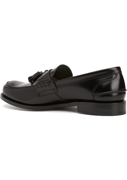 Siyah Erkek Deri Loafer modelleri