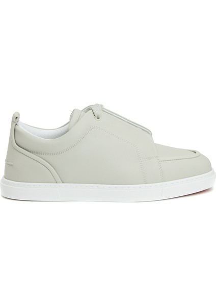 Jimmy Ekru Erkek Deri Sneaker