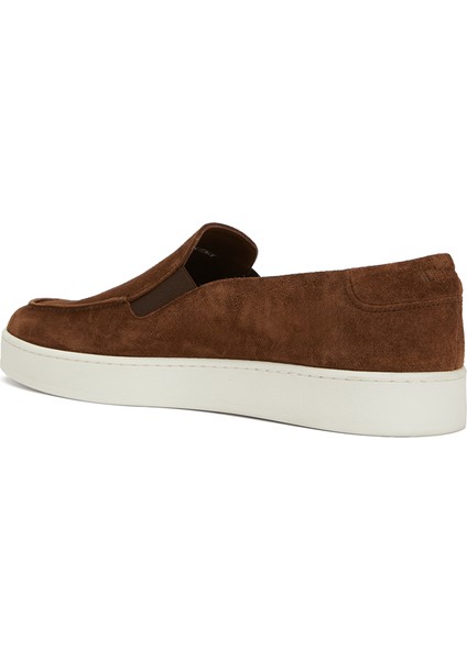 Koyu Kahverengi Erkek Süet Loafer modelleri