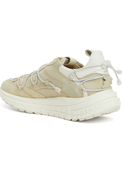 Snap 794 Bej Erkek Süet Sneaker