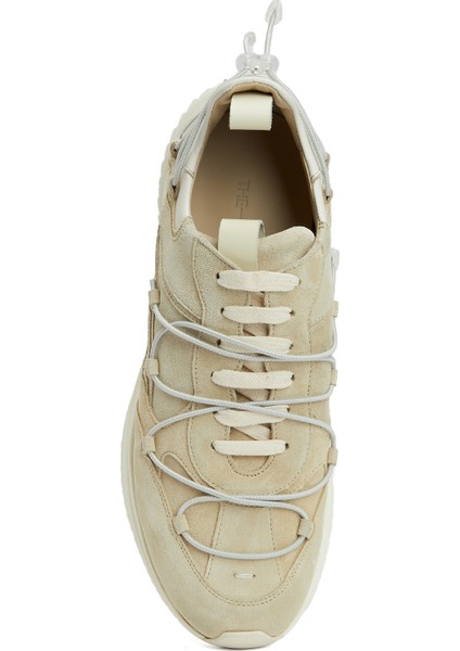 Snap 794 Bej Erkek Süet Sneaker