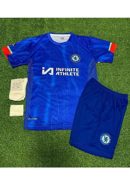 Chelsea 2025 Yeni Sezon Cole Palmer Iç Saha Çocuk Forması Şort Çorap Bileklik Hediyeli fiyatları