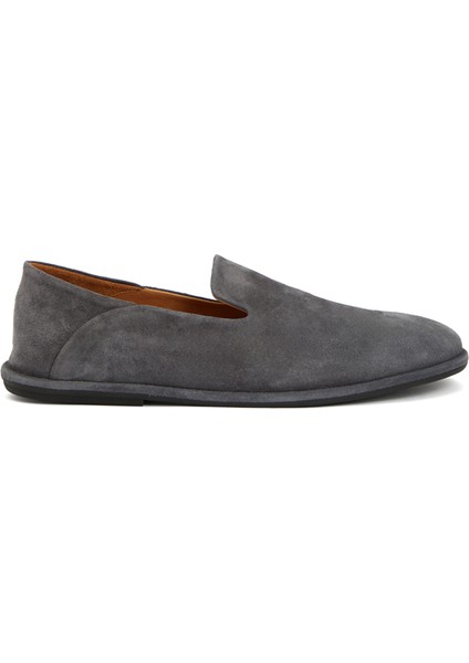 Mienne Gri Erkek Deri Loafer