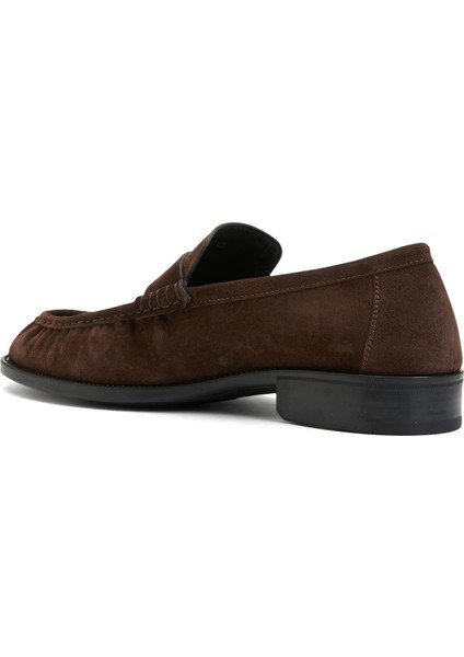 Weeston Kahverengi Erkek Deri Loafer