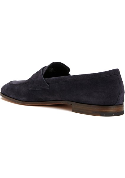 Lacivert Erkek Süet Loafer modelleri