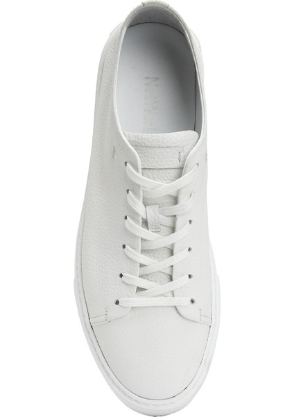 Beyaz Erkek Deri Sneaker fırsatları