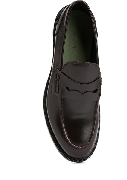 Bordo Erkek Deri Loafer