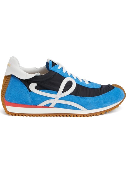 Flow Mavi Erkek Deri Sneaker