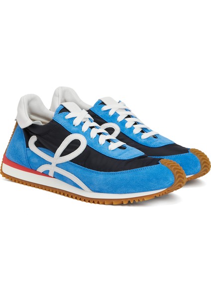Flow Mavi Erkek Deri Sneaker
