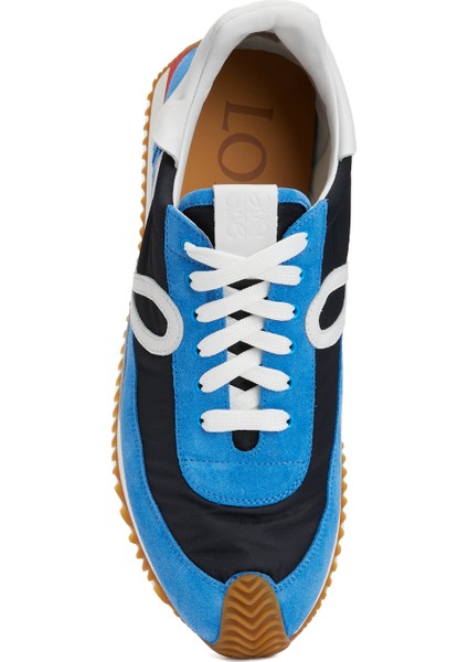 Flow Mavi Erkek Deri Sneaker