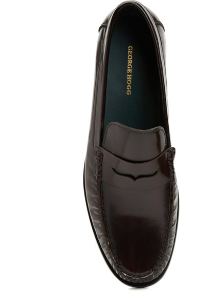 Bordo Erkek Deri Loafer