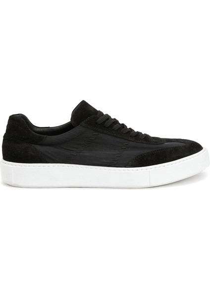 Siyah Erkek Süet Sneaker