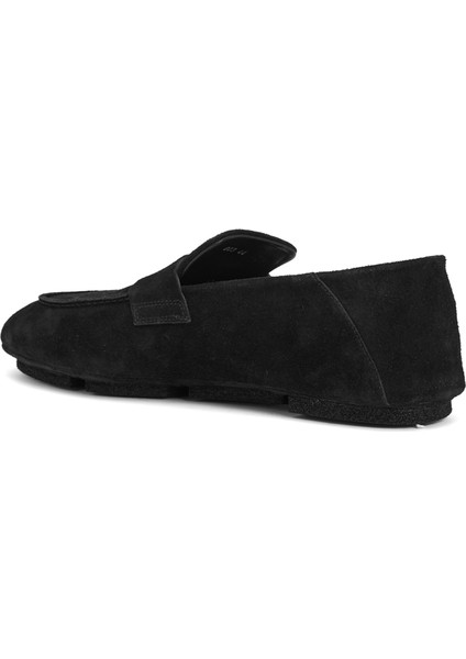 C-Side Siyah Erkek Deri Loafer