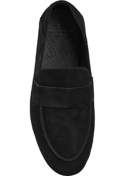 C-Side Siyah Erkek Deri Loafer