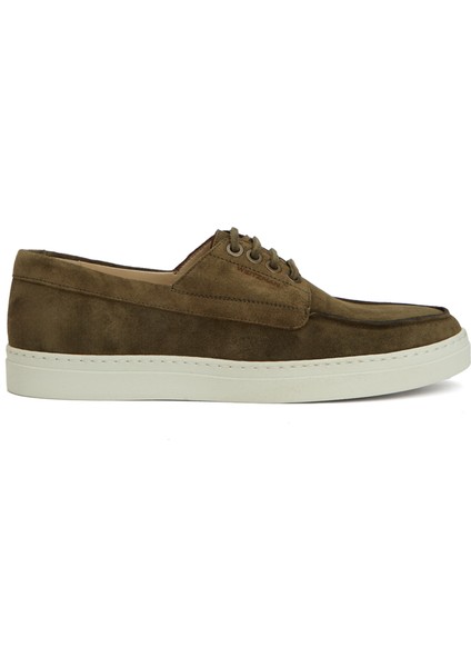 Bristol Yeşil Erkek Süet Loafer