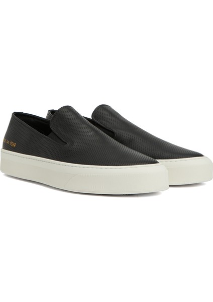 Siyah Erkek Deri Sneaker