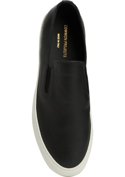 Siyah Erkek Deri Sneaker