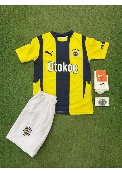 Fe.ner.bah'çe 2024/2025 Sezonu Talisca 4'lü Set/çocuk Yeni Sezon Forma Şort Çorap Bileklik Hediyeli fiyatları
