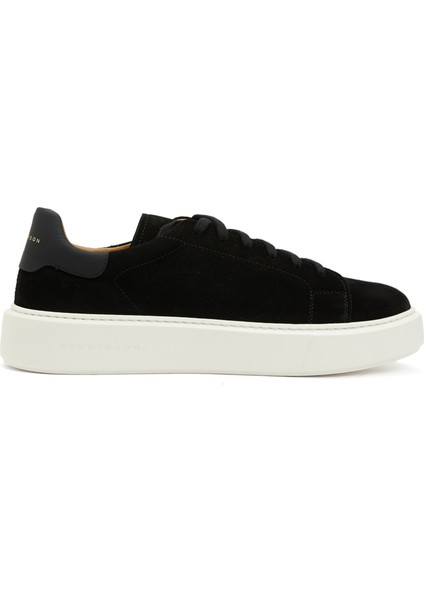 Siyah Erkek Deri Sneaker